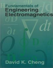 Fundamentals of engineering electromagnetics by David K. Cheng