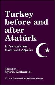 Turkey before and after Atatürk : internal and external affairs