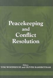 Peacekeeping and conflict resolution