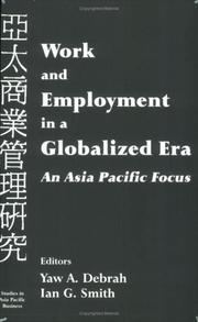 Work and employment in a globalized era : an Asia pacific focus