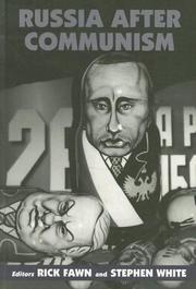 Cover of: Russia after communism by editors Rick Fawn and Stephen White.