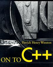 Cover of: On to C++