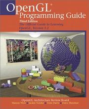 Cover of: OpenGL(R) Programming Guide: The Official Guide to Learning OpenGL, Version 1.2 (3rd Edition)