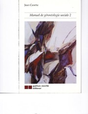 Cover of: Manuel de gérontologie sociale