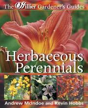 Cover of: Herbaceous Perennials (Hillier Gardener's Guide)