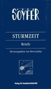 Cover of: Sturmzeit: Briefe, 1931-1939