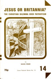 Cover of: Jesus or Britannia?: The Christian Dilemma Over Patriotism (Pastoral)
