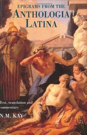 Epigrams from the Anthologia Latina: : Text, translation and commentary