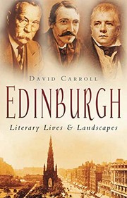 Cover of: Edinburgh: Literary Lives and Landscapes