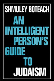 Cover of: An intelligent person's guide to Judaism