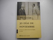 Cover of: 30 días  de noviembre