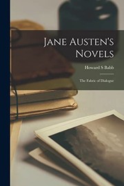 Cover of: Jane Austen's Novels; the Fabric of Dialogue