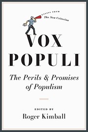Cover of: Vox populi: the perils & promises of populism