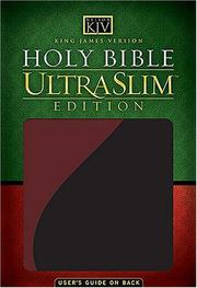 Cover of: KJV Ultraslim Bible