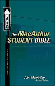 Cover of: MacArthur Student Bible - Personal Size by John MacArthur