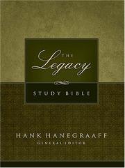 Cover of: The Legacy Study Bible