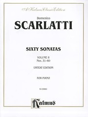 Cover of: Sixty Sonatas (Kalmus Edition)