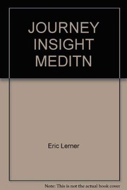 Journey of insight meditation by Lerner, Eric.