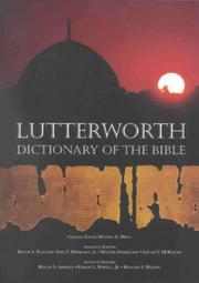 Cover of: Lutterworth Dictionary of the Bible