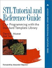 STL tutorial & reference guide : C++ programming with the standard template library