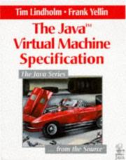 Cover of: The Java virtual machine specification