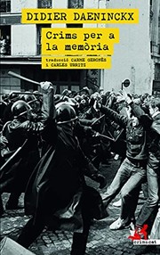 Cover of: Crims per la memòria