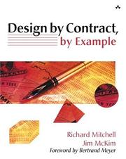 Cover of: Design by Contract, by Example (By Example)