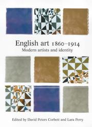 Cover of: English Art, 1860-1914 (Barber Institute's Critical Perspectives in Art History) by 