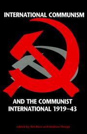 International communism and the Communist International, 1919-1943