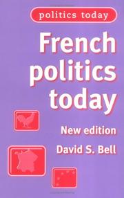 Cover of: French Politics Today: New Edition
