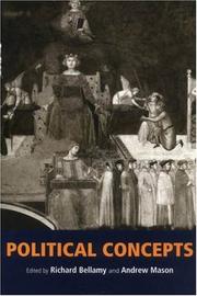 Cover of: Political Concepts