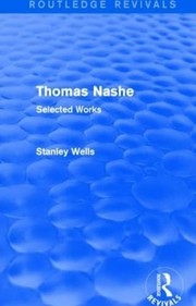 Cover of: Thomas Nashe: Selected Works