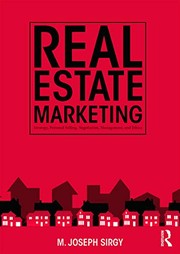 Cover of: Real Estate Marketing: Strategy, Personal Selling, Negotiation, Management, and Ethics
