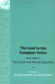 The road to the European Union : volume 1 the Czech and Slovak republics