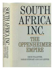 South Africa Inc by David Pallister