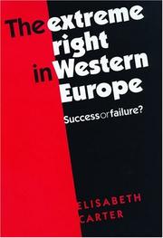 The Extreme Right in Western Europe by Elisabeth Carter