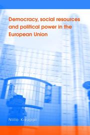 Democracy, social resources and political power in the European Union