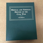 Cover of: The Medical & Surgical History of the Civil War, Set by James I. Robertson