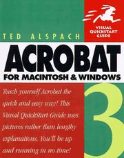 Cover of: Acrobat 3 for Macintosh and Windows