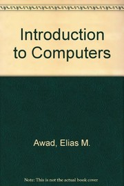 Cover of: Introduction to computers