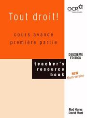 Cover of: Tout Droit!