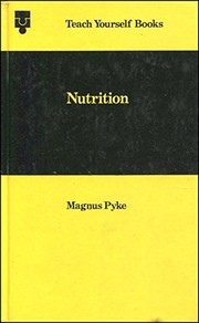 Cover of: Nutrition.