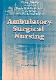Cover of: Ambulatory Surgical Nursing