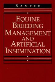 Cover of: Equine breeding management and artificial insemination
