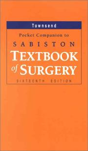 Pocket companion to Sabiston textbook of surgery