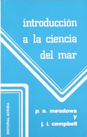 Cover of: Introducción a la ciencia del mar