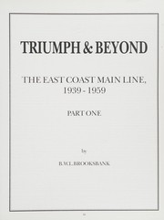 The Route of the Flying Scotsman by B.W.L Brooksbank