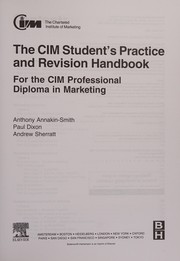 Cover of: CIM Student's Practice and Revision Book: Professional Diploma in Marketing