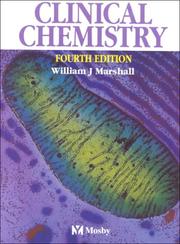 Clinical Chemistry by William J. Marshall