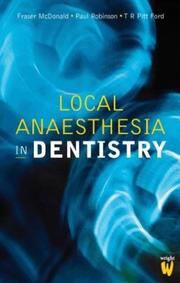 Local anaesthesia in dentistry